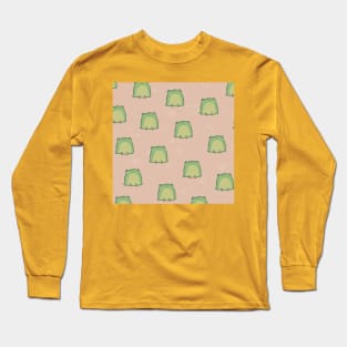 Cute Frog Print Long Sleeve T-Shirt